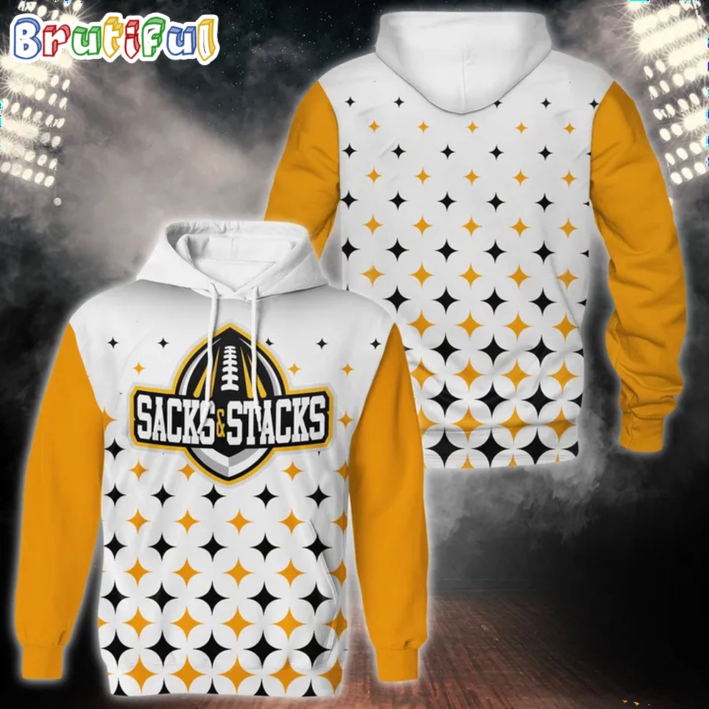 NFL Pittsburgh Steelers Fanatics 3D Hoodie 2
