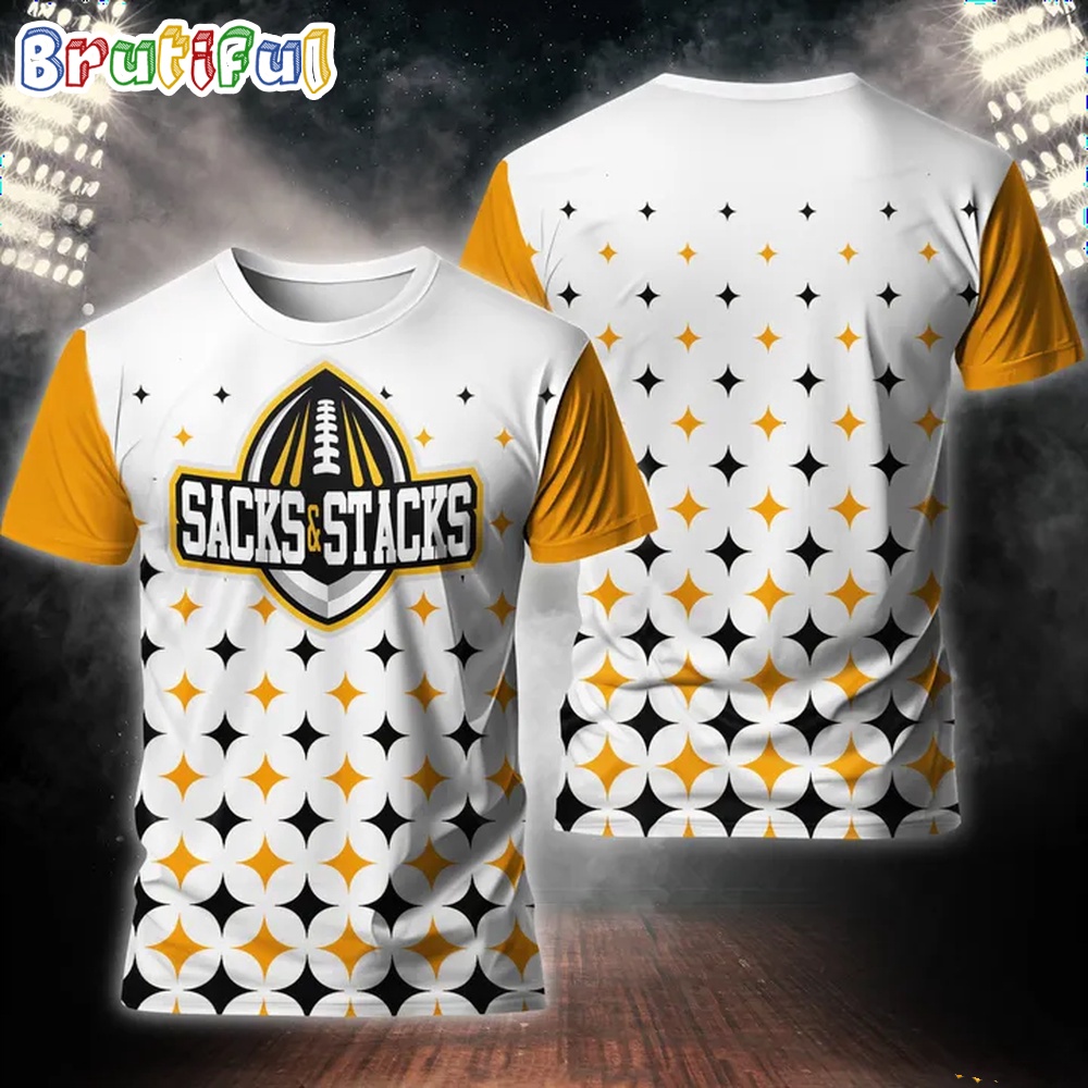 NFL Pittsburgh Steelers Fanatics 3D T Shirt