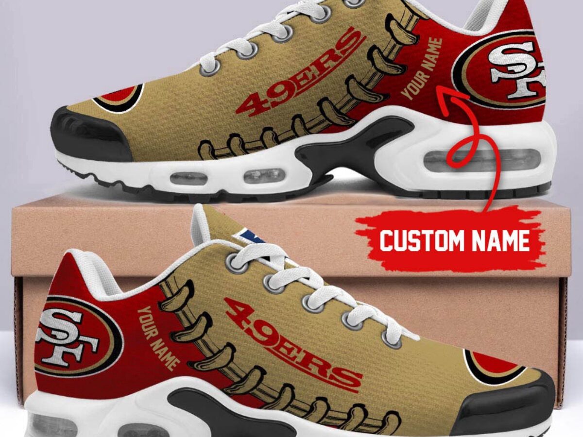 NFL San Francisco 49ers Custom Air Max Plus Shoes