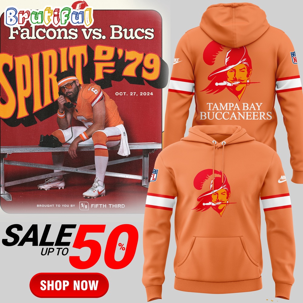 NFL Tampa Bay Buccaneers Creamsicles Throwback 1979 Hoodie