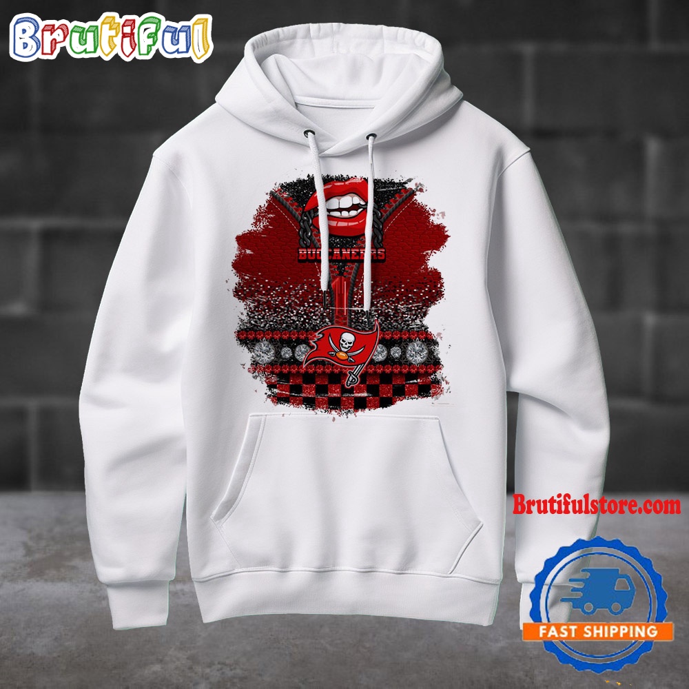 NFL Tampa Bay Buccaneers Special Torn Effect Football Hoodie Shirt