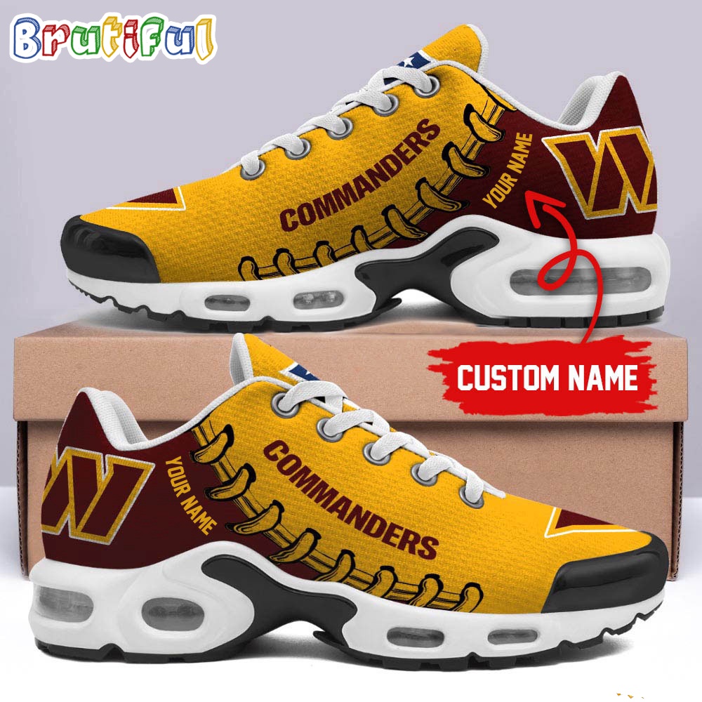 NFL Washington Commanders Custom Air Max Plus Shoes 1