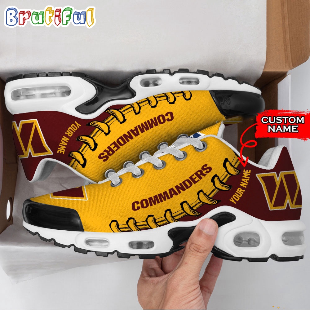 NFL Washington Commanders Custom Air Max Plus Shoes 2