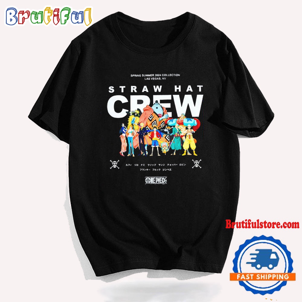 One Piece Straw Hat Crew 2024 Las Vegas NV T Shirt