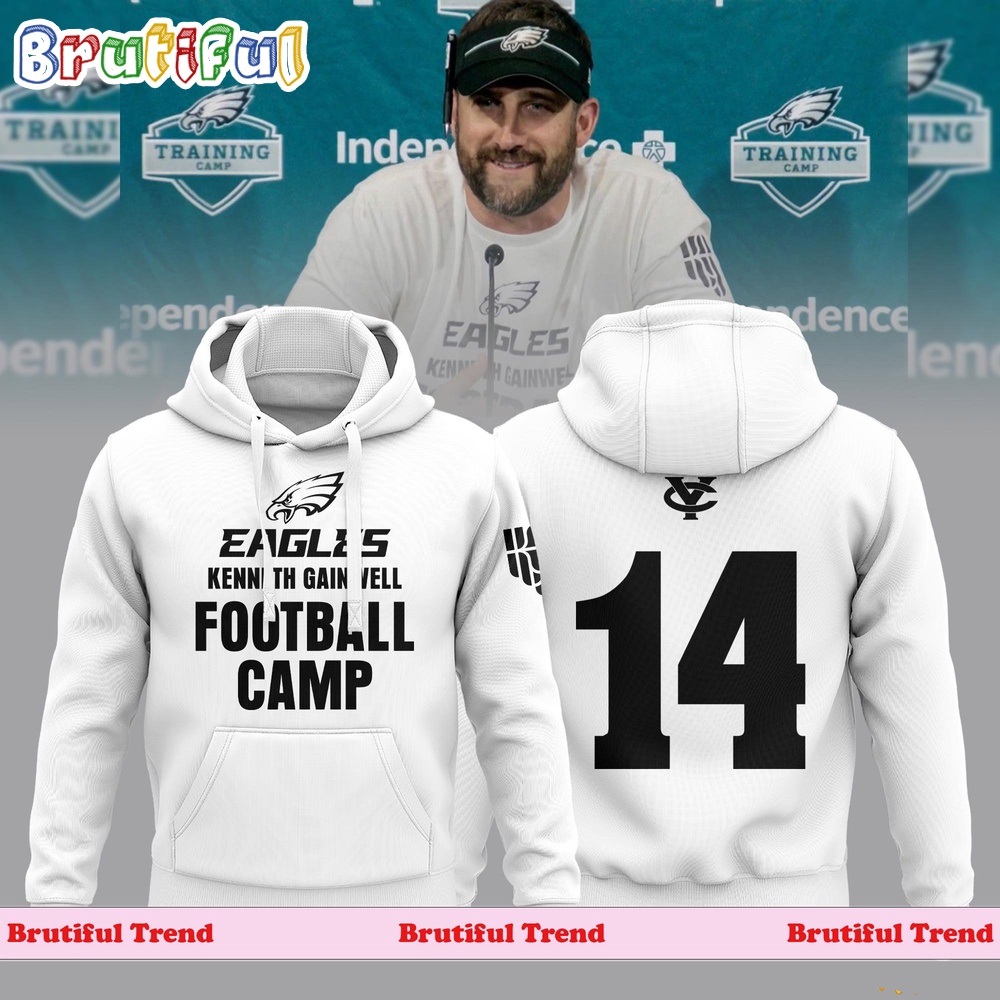 Philadelphia Eagles Kenneth Gainwell Football Camp Hoodie