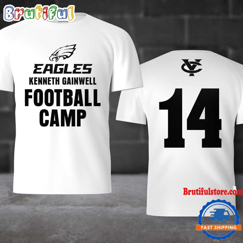 Philadelphia Eagles Kenneth Gainwell Football Camp T Shirt