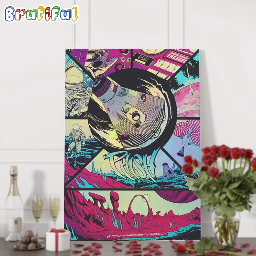 Phish Band Tour Live At Chaifetz Arena St Louis MO On July 30 31 2024 Wall Art Poster Canvas