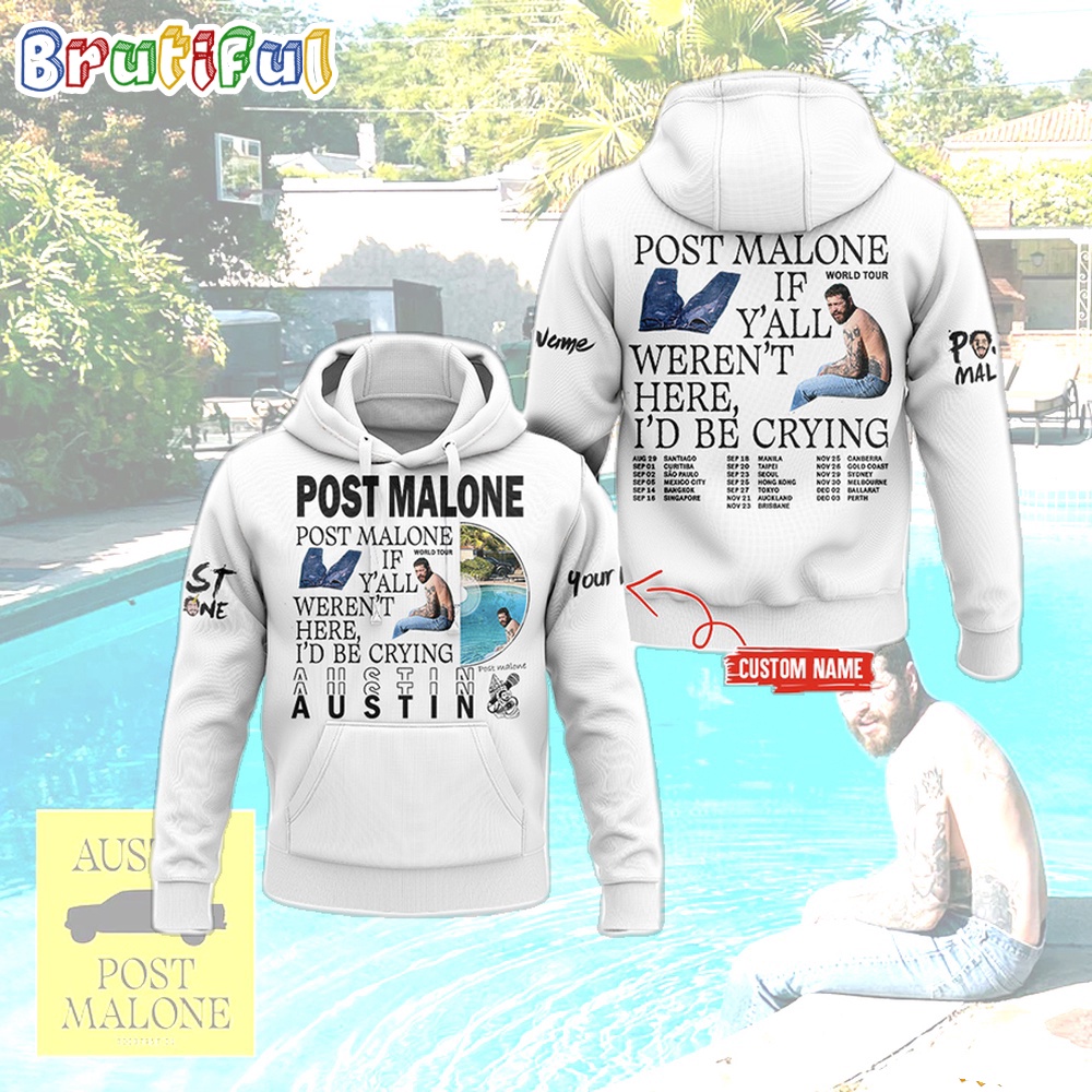 Post Malone The F 1 Trillion World Tour 2024 Hoodie
