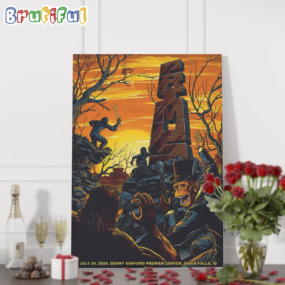 Primus July 24 2024 Denny Sanford PREMIER Center Sioux Falls SD Wall Art Poster Canvas