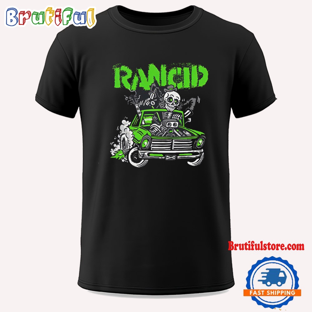 Rancid Skeleton Nova Tour 2024 Unisex T Shirt