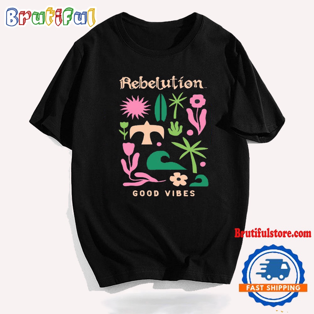 Rebelution Music Girls Good Vibes Vintage T Shirt