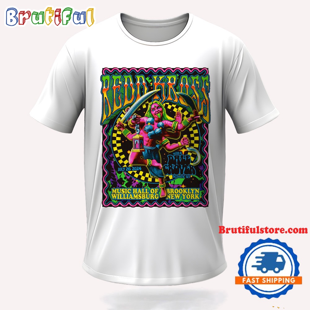 Redd Kross Band July 26 2024 Music Hall of Williamsburg Brooklyn NY Gig T Shirt