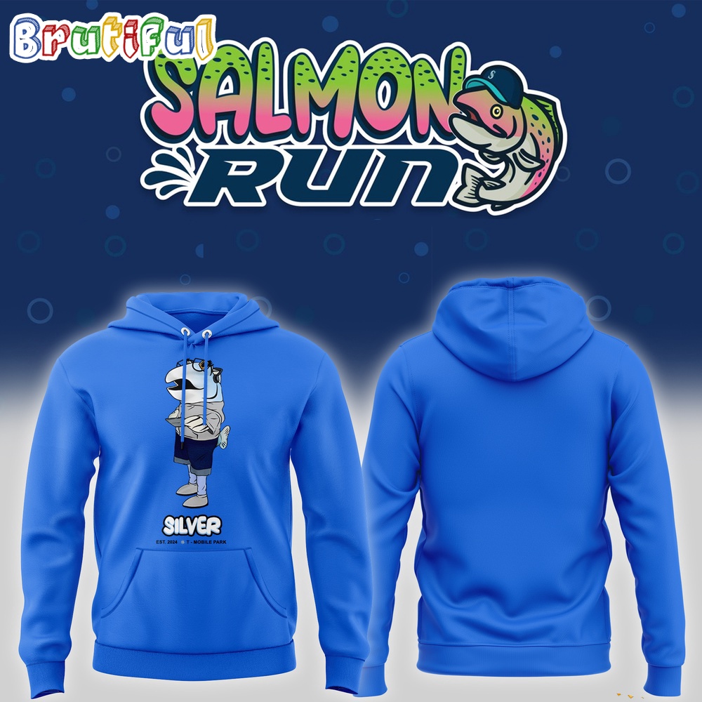 Seattle Mariners Baseball Team Special Samon Run 2024 Hoodie