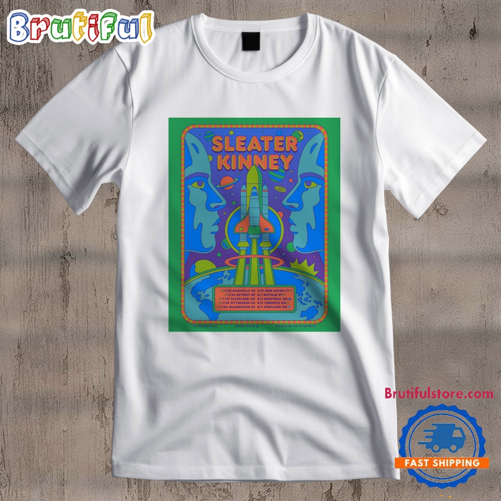 Sleater Kinney North American Tour 2024 T Shirt