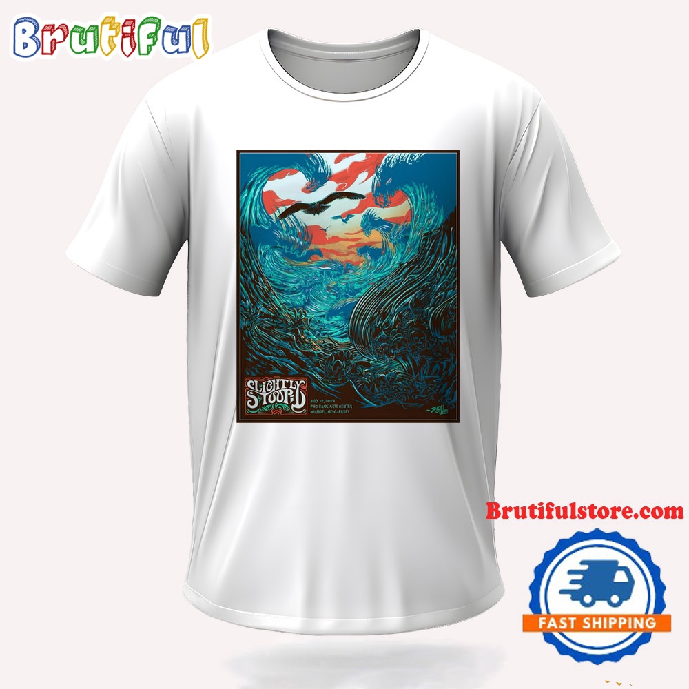 Slightly Stoopid x Dirty Heads x Common Kings July 12 2024 PNC Bank Arts Center Holmdel NJ Vintage T Shirt