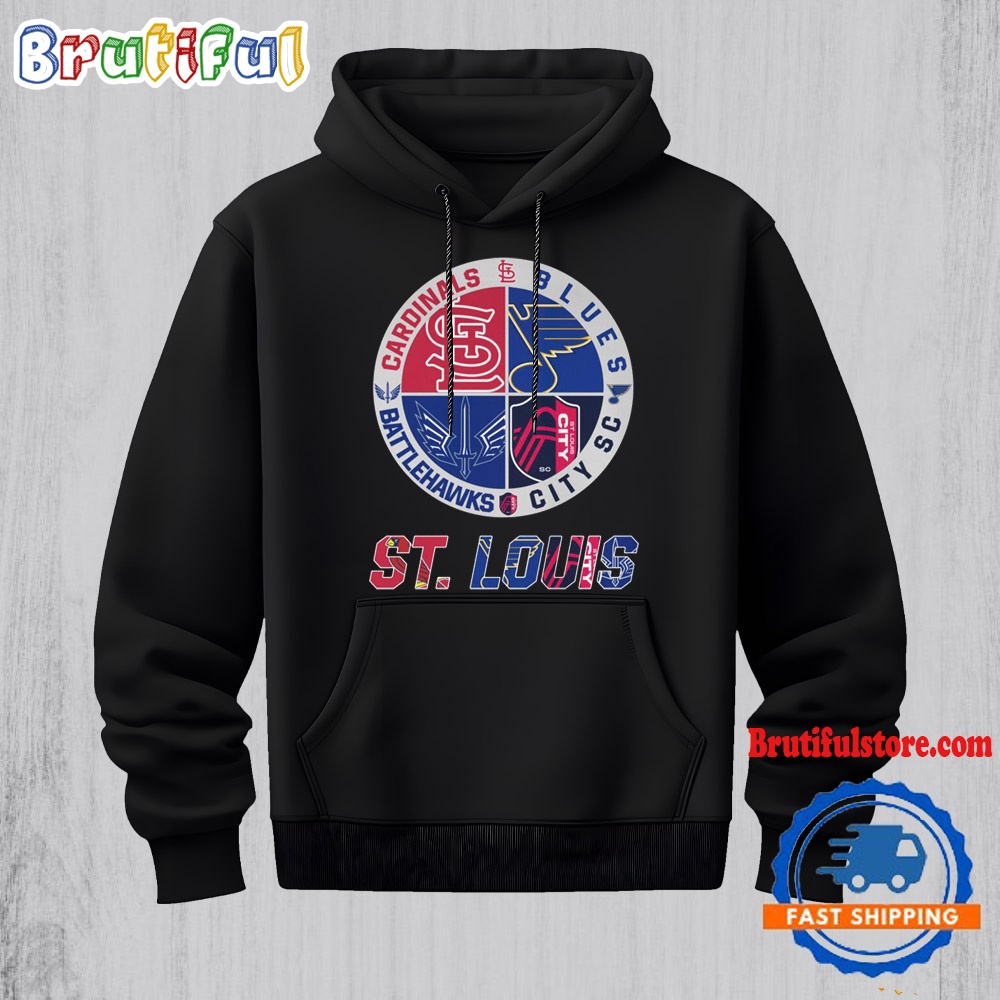 StLouis Sport Logo Team Design Hoodie