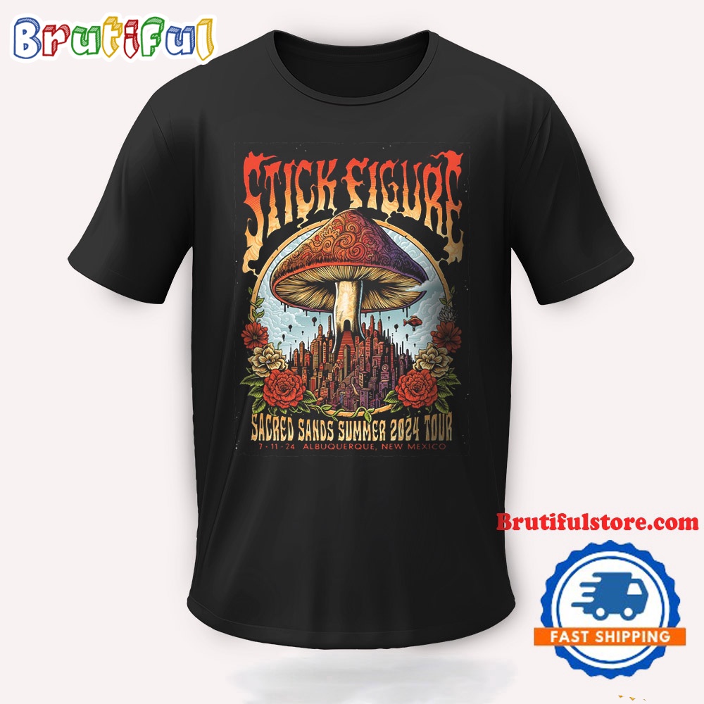 Stick Figure Music Festival July 11 2024 Albuquerque New Mexico T Shirt