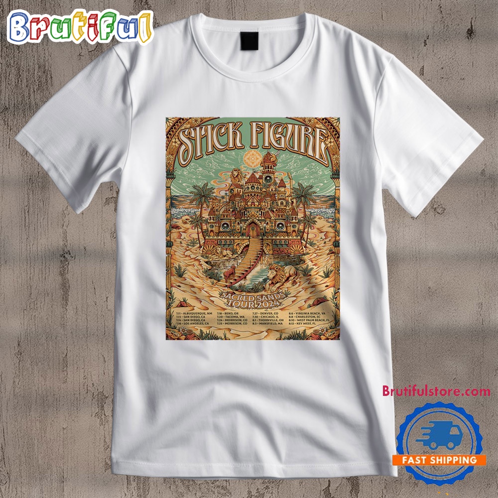 Stick Figure Music Festival Sacred Sands Tour 2024 T Shirt