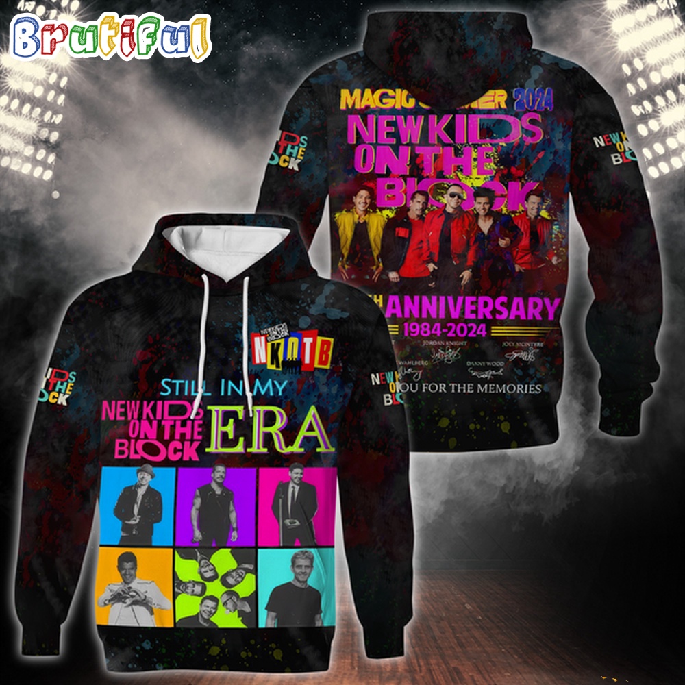 Still In My New Kids On The Block Magic Summer Era 2024 Hoodie New Kids On The Block Tour Shirt