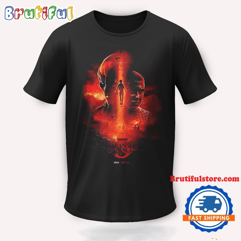 Stranger Things 5 Final Season Movies Fan Gift T Shirt