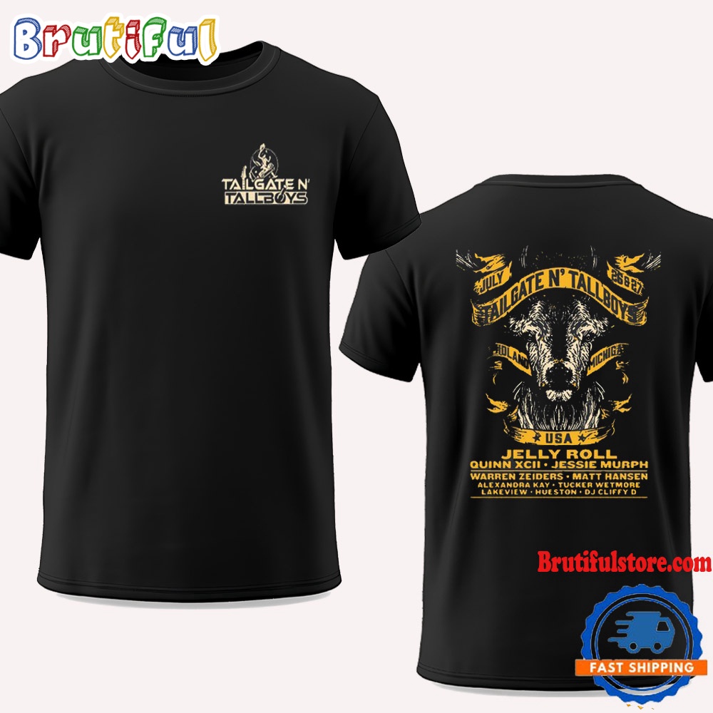 Tailgate N Tallboys On July 26 27 2024 Live At Michigan T Shirt