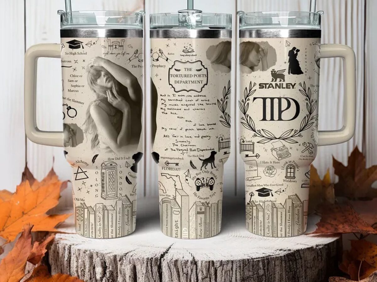 Insulated Stainless Steel Tumbler 20oz - Music Lyric Gift For Fans, BPA Free Coffee Cup