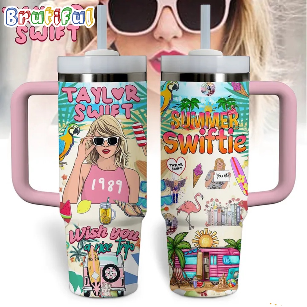 Taylor Swift Music Summer Swiftie Stanley Tumbler 40oz 1