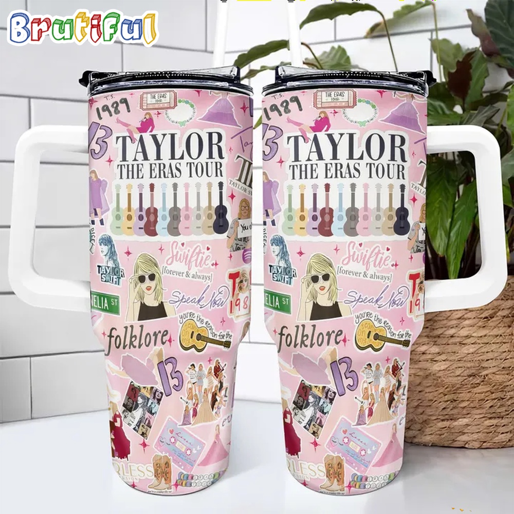 Taylor Swift The Eras Tour Stanley Tumbler 40Oz