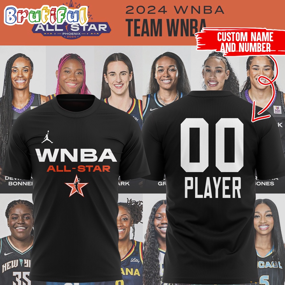 Team USA 2024 WNBA All Star Phoenix 3D Shirt
