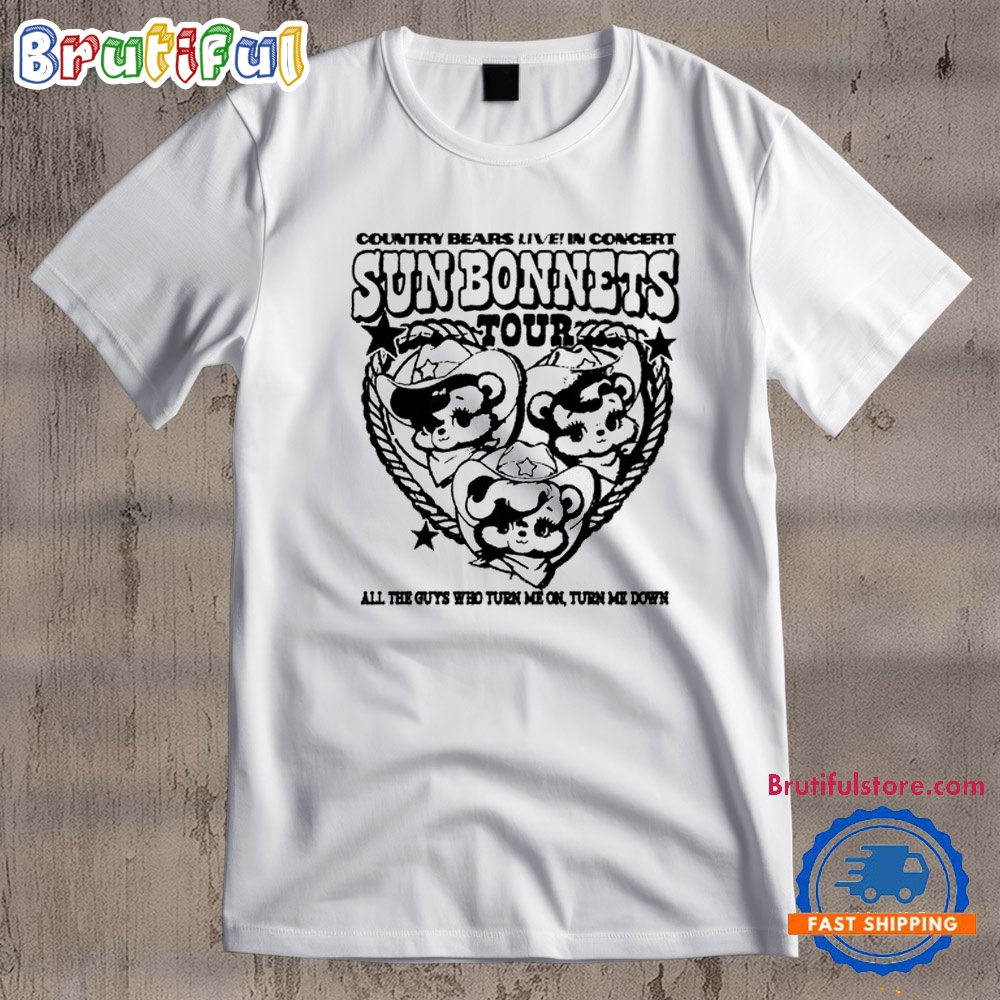 The Lost Bros Sun Bonnets Tour 2024 T Shirt