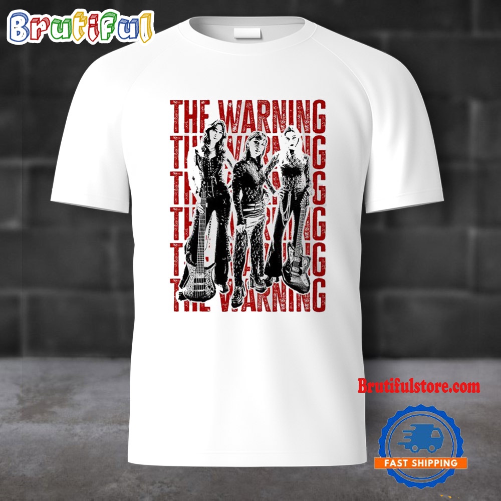 The Warining Stacked Logo Design 2024 T Shirt