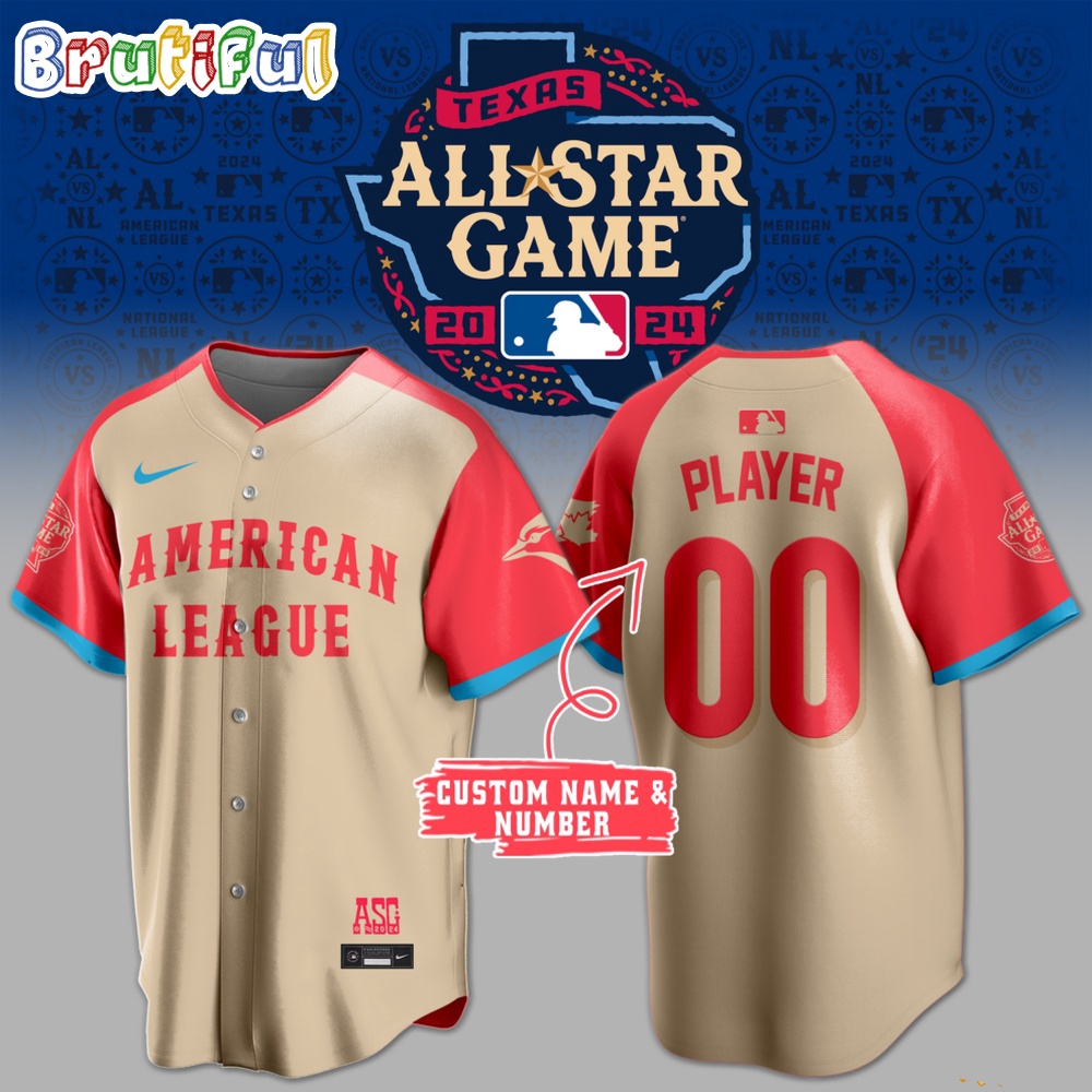 Toronto Blue Jays American League 2024 MLB All Star Game Jersey Shirt