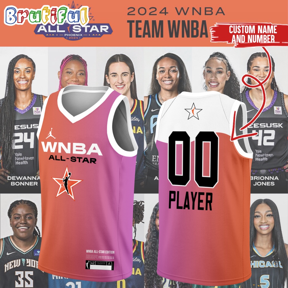 WNBA All Star Phoenix 2024 Jersey Shirt