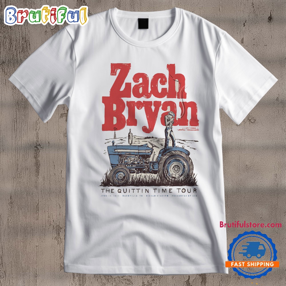 Zach Bryan June 29 2024 Nissan Stadium Nashville TN T Shirt