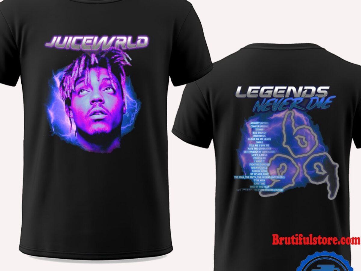 999 Club Juice WRLD Legends Live Forever 2024 T Shirt