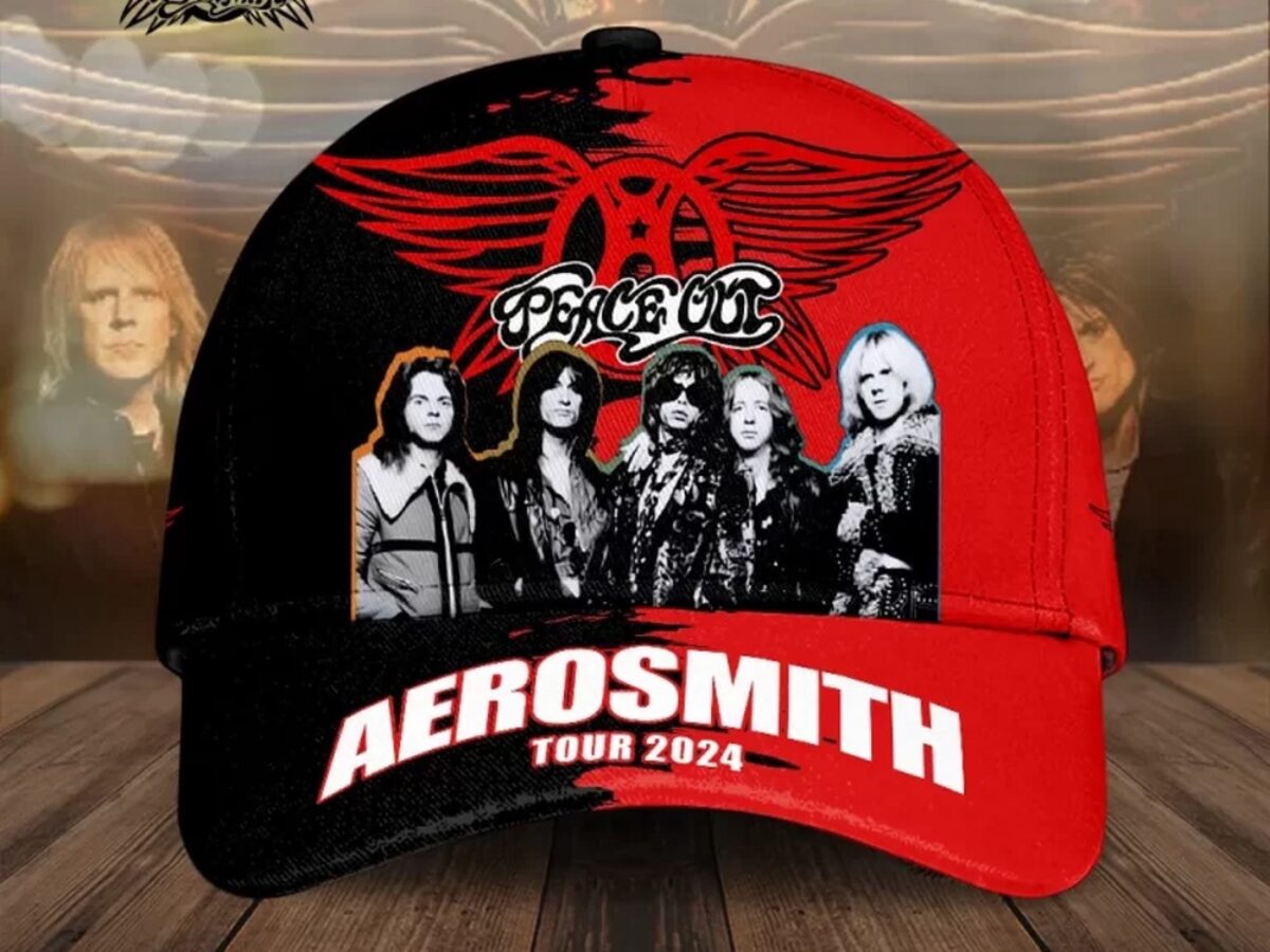 Aerosmith baseball cap AeroSmith Logo Graphic Black Baseball Cap Hat One Size | eBay main image 3