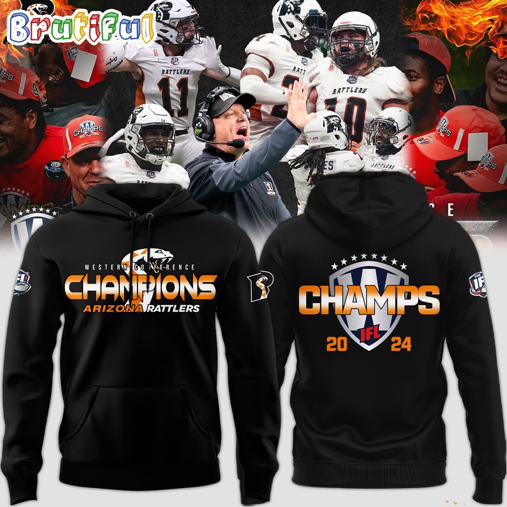 Arizona Rattlers Indoor Football League 2024 Hoodie