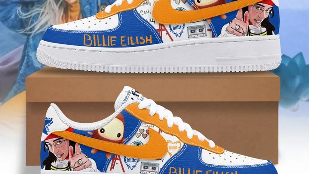 custom air force 1 billie eilish