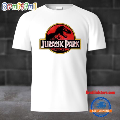 Cavitycolors Jurassic Park Retro Icon 2024 TShirt