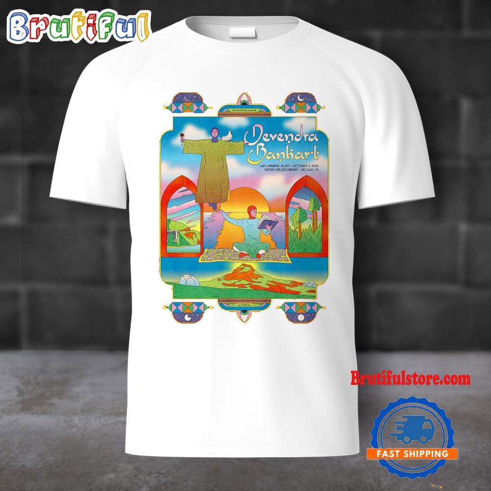 Devendra Banhart Henry Miller Library Big Sur CA October 3 2024 T Shirt