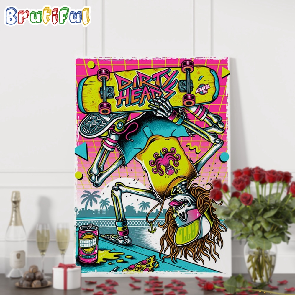 Dirty Heads Coca Cola Roxy Atlanta GA July 31 2024 Event Wall Art Poster Canvas