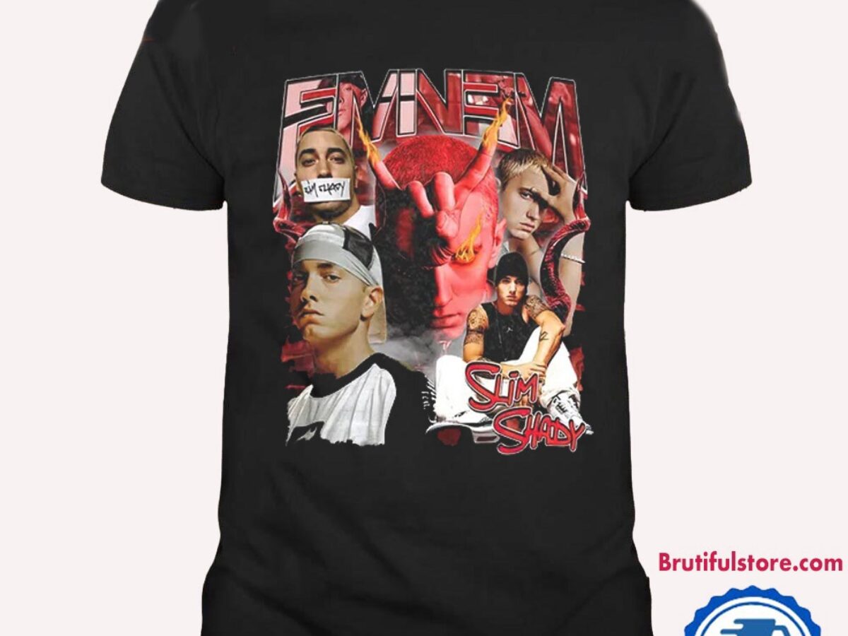 【 PROJECT】24SS★ Eminem T-shirt Eminem-The-Death-Of-Slim-Shady