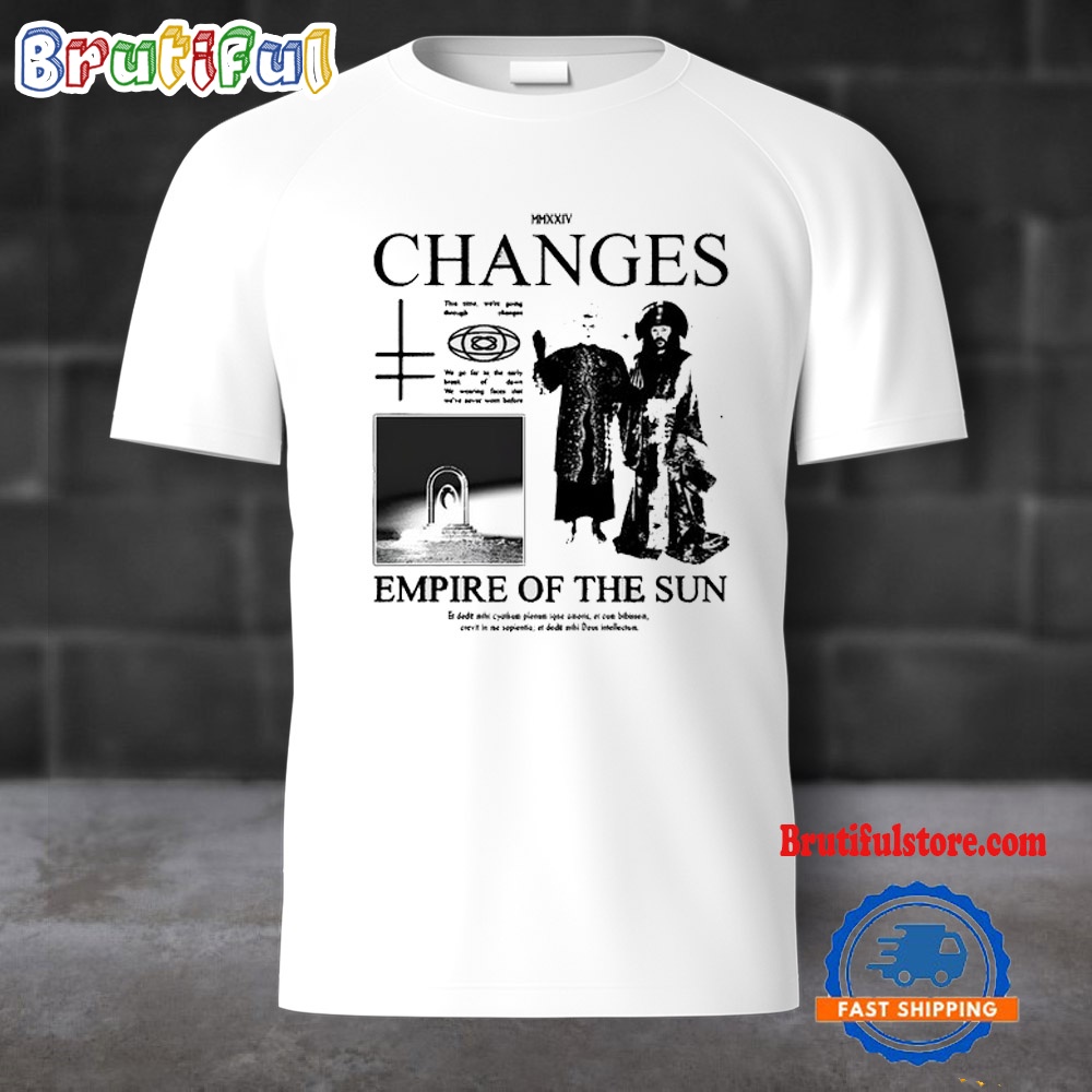 Empire Of The Sun Changes Ivory 2024 Vintage T Shirt