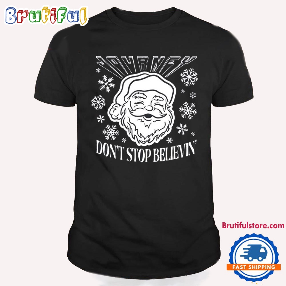 Journey Dont Stop Believin Santa 2024 T Shirt
