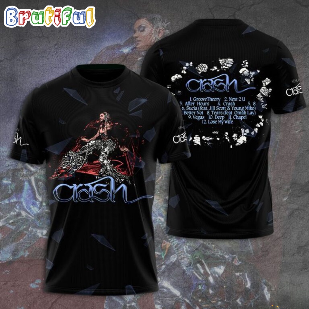 Kehlani Crash Tour Schedule 3D Shirt