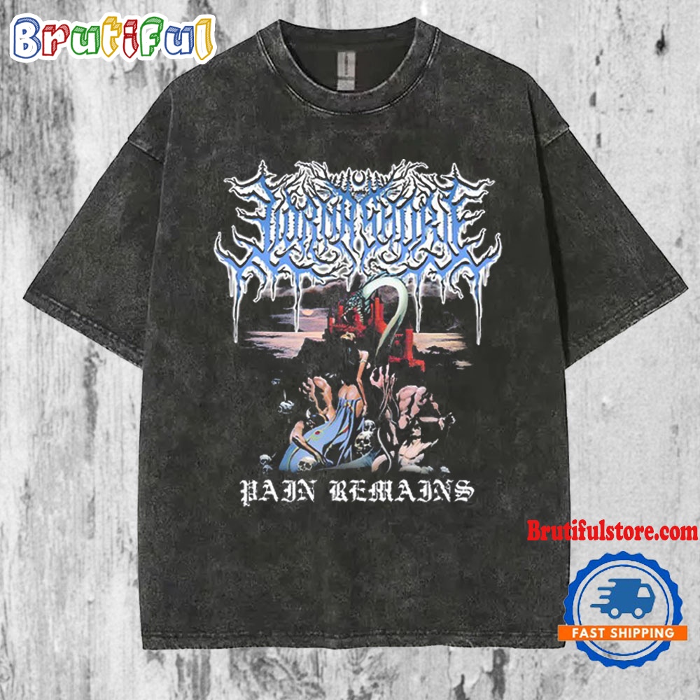 Lorna Shore Dark Fantasy 2024 Mineral Wash T Shirt