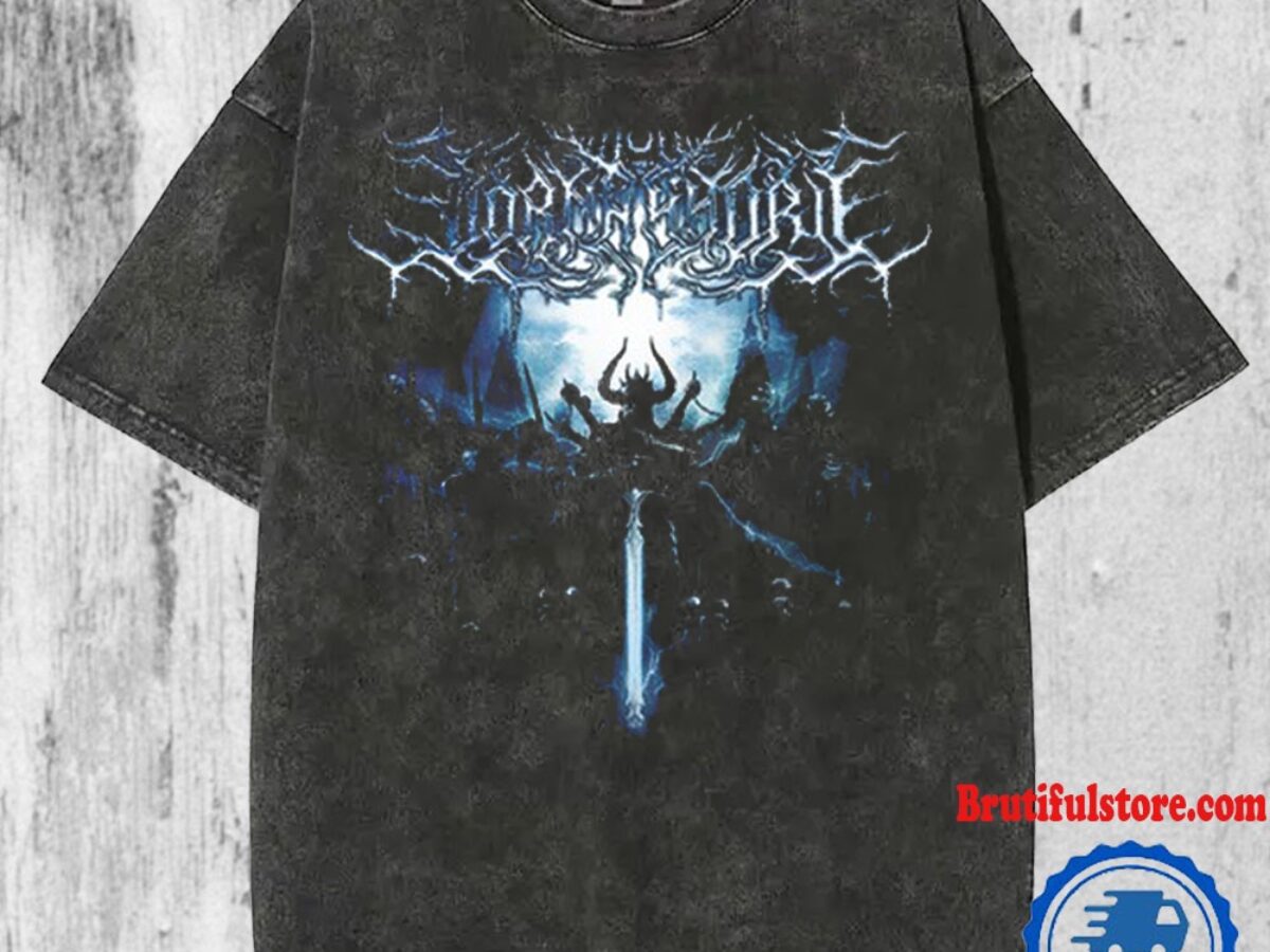 Lorna Shore Knight 2024 Unisex Mineral Wash T Shirt