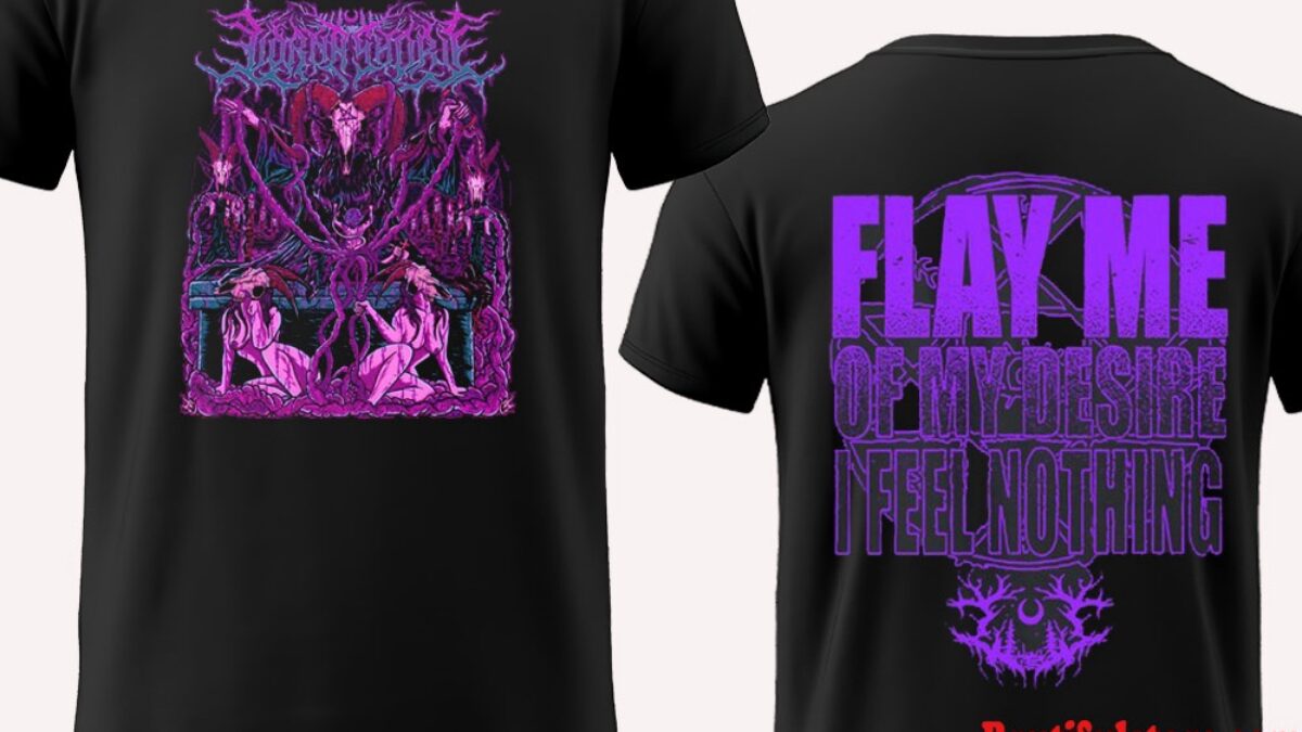 Lorna Shore Pink Goat 2024 Vintage T Shirt