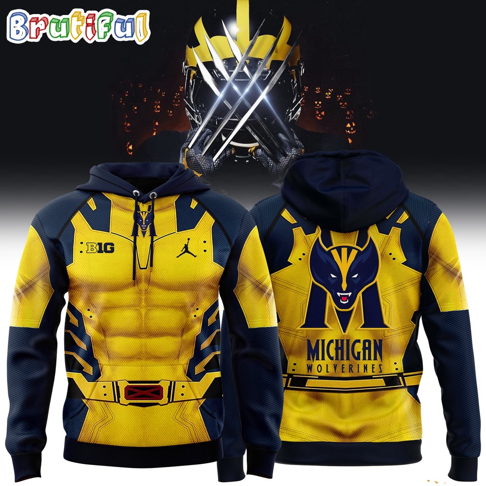 Michigan Football Collaboration Wolverine 2024 Hoodie