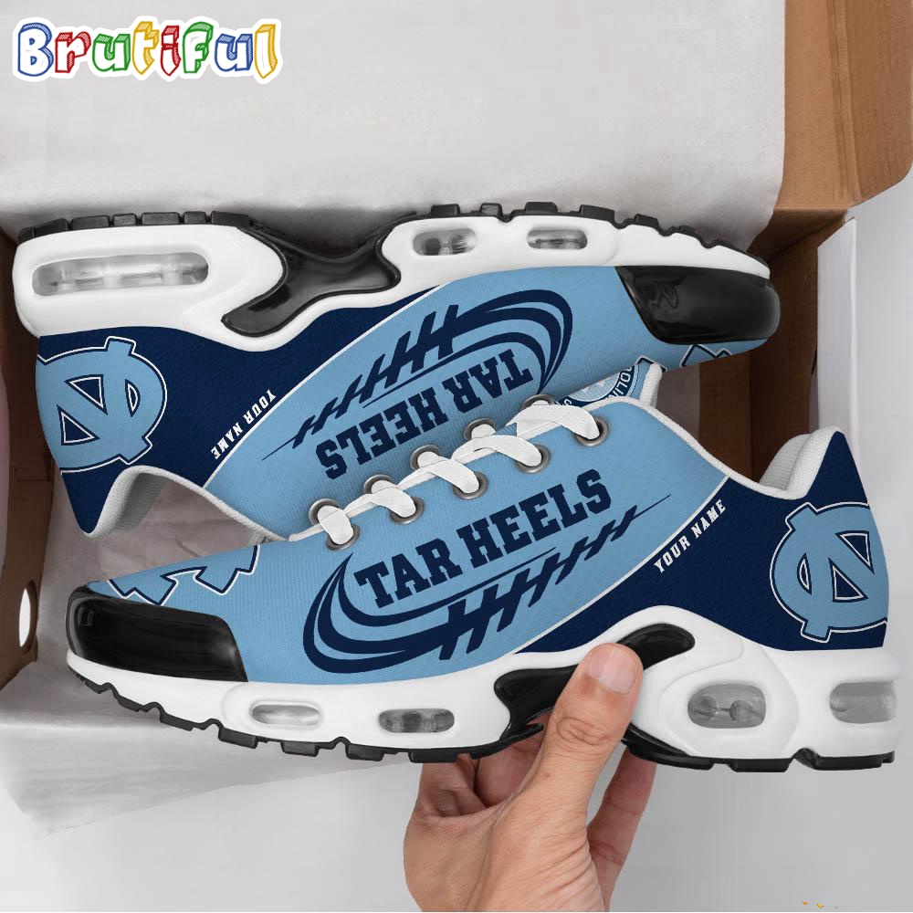 NCAA North Carolina Tar Heels Sport Team Custom Air Max Plus Shoes
